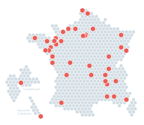 Carte Securom France