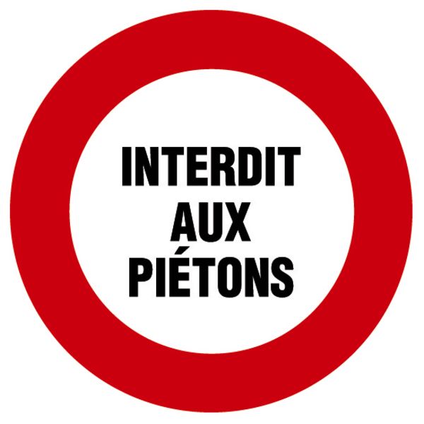 Image du produit : Disque d'interdiction