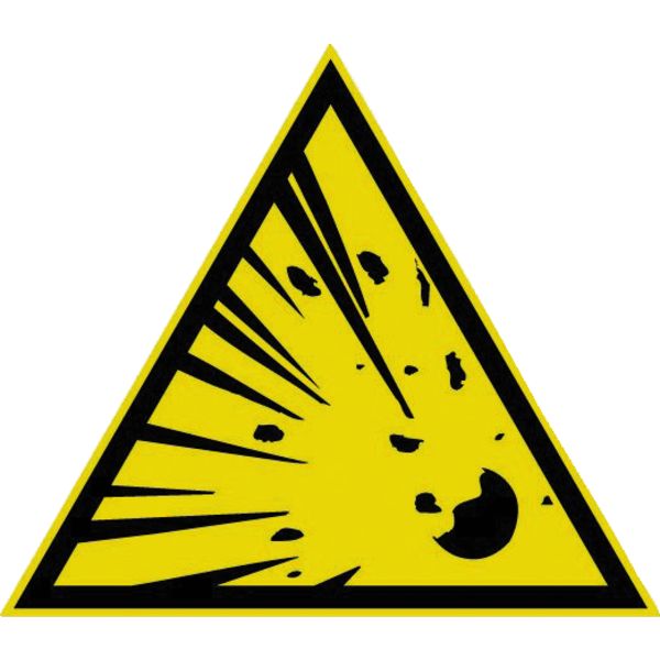 Image du produit : Triangle avertissement danger