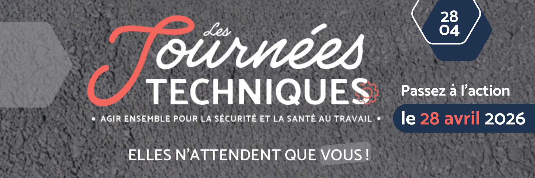 Inscription à la journée technique le 28 avril prochain 